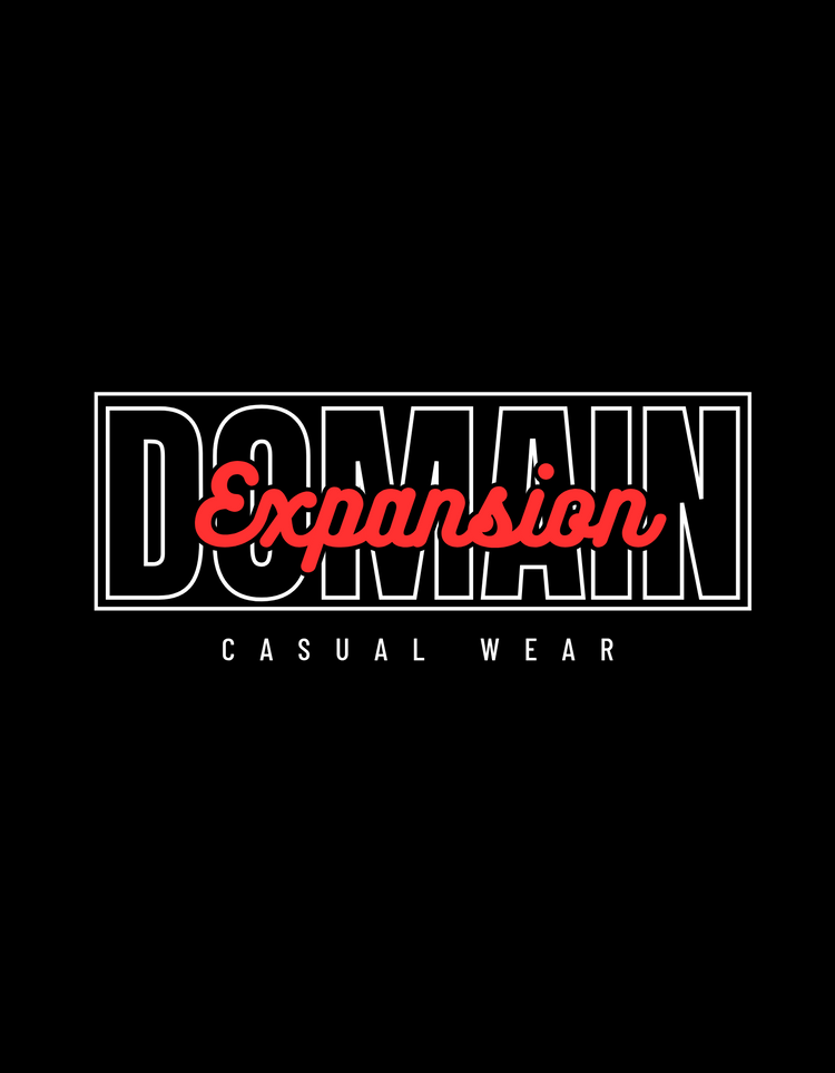 Domain Expansion Casual‐Wear