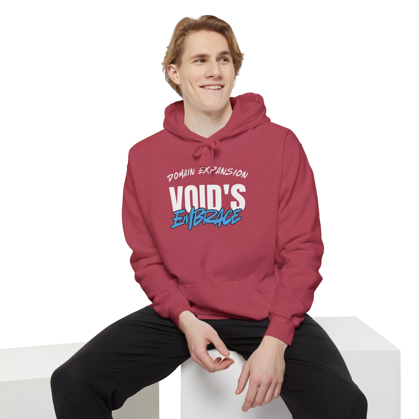 Vibrant Unisex Hoodie with 'Void's Embrace' Design - Perfect for Casual Wear and Street Style