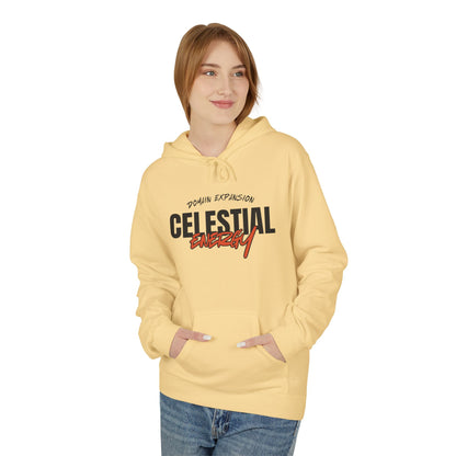 Celestial Energy Unisex Fleece Hoodie - Softstyle Comfort for Cosmic Vibes