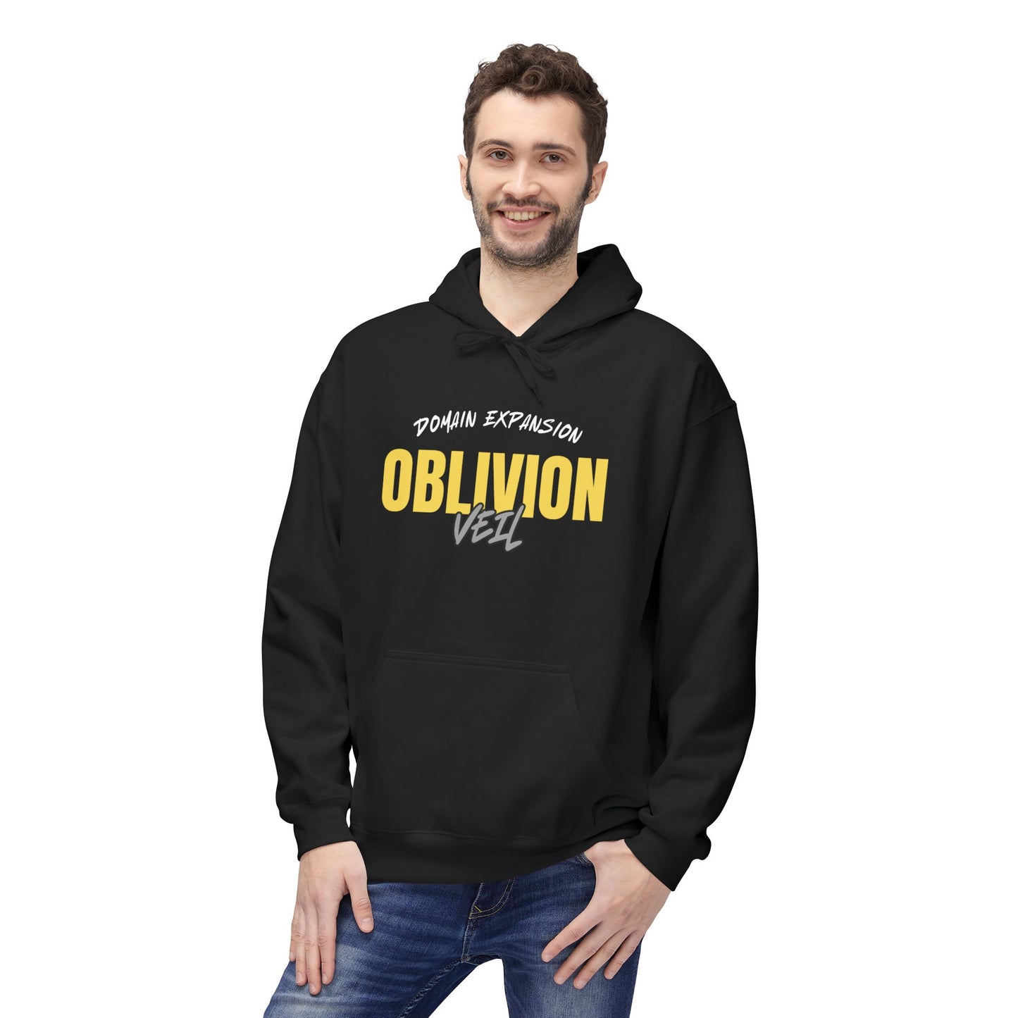 Unisex Softstyle Fleece Hoodie - Domain Expansion: Oblivion Veil