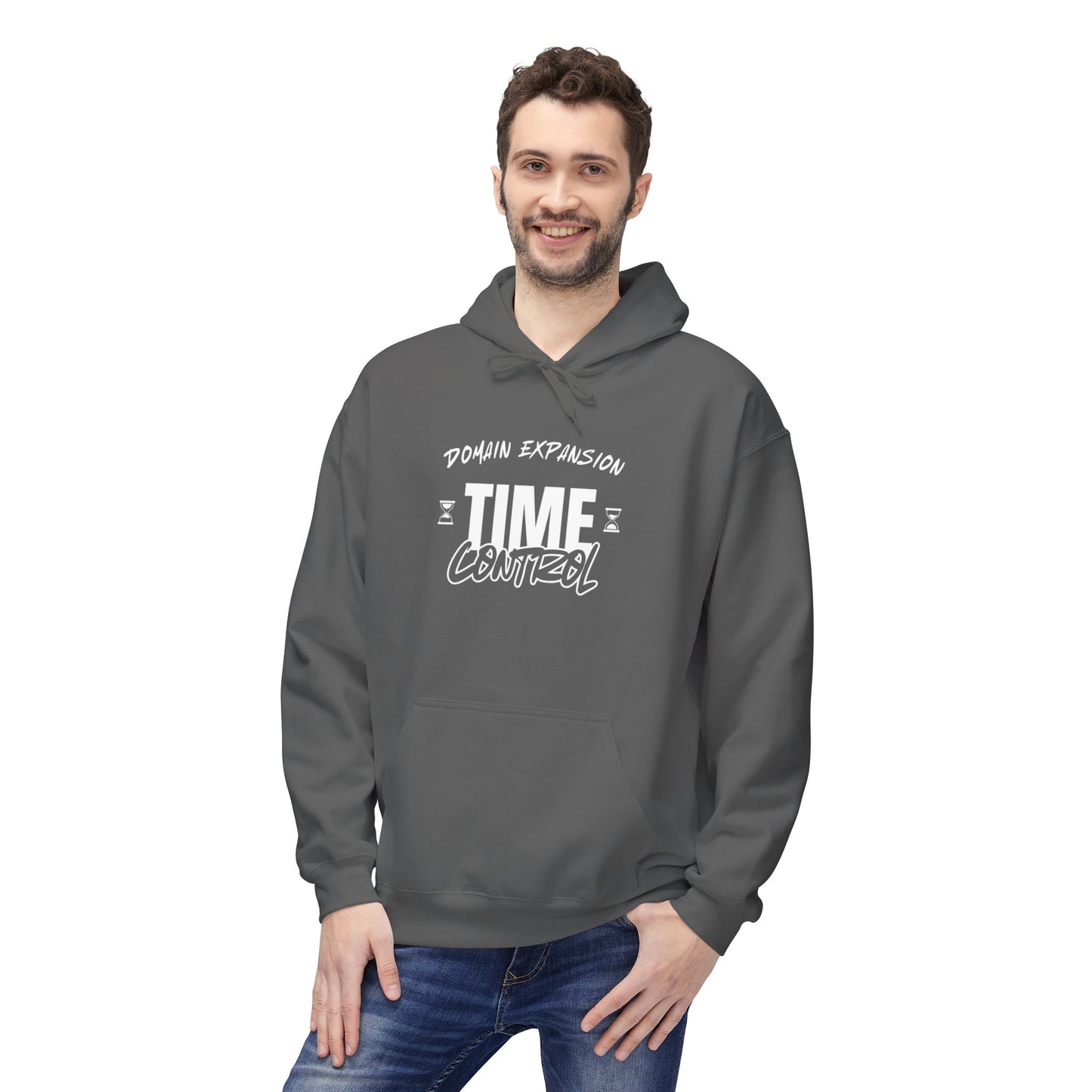 Unisex Softstyle Fleece Hoodie - Domain Expansion: Time Control