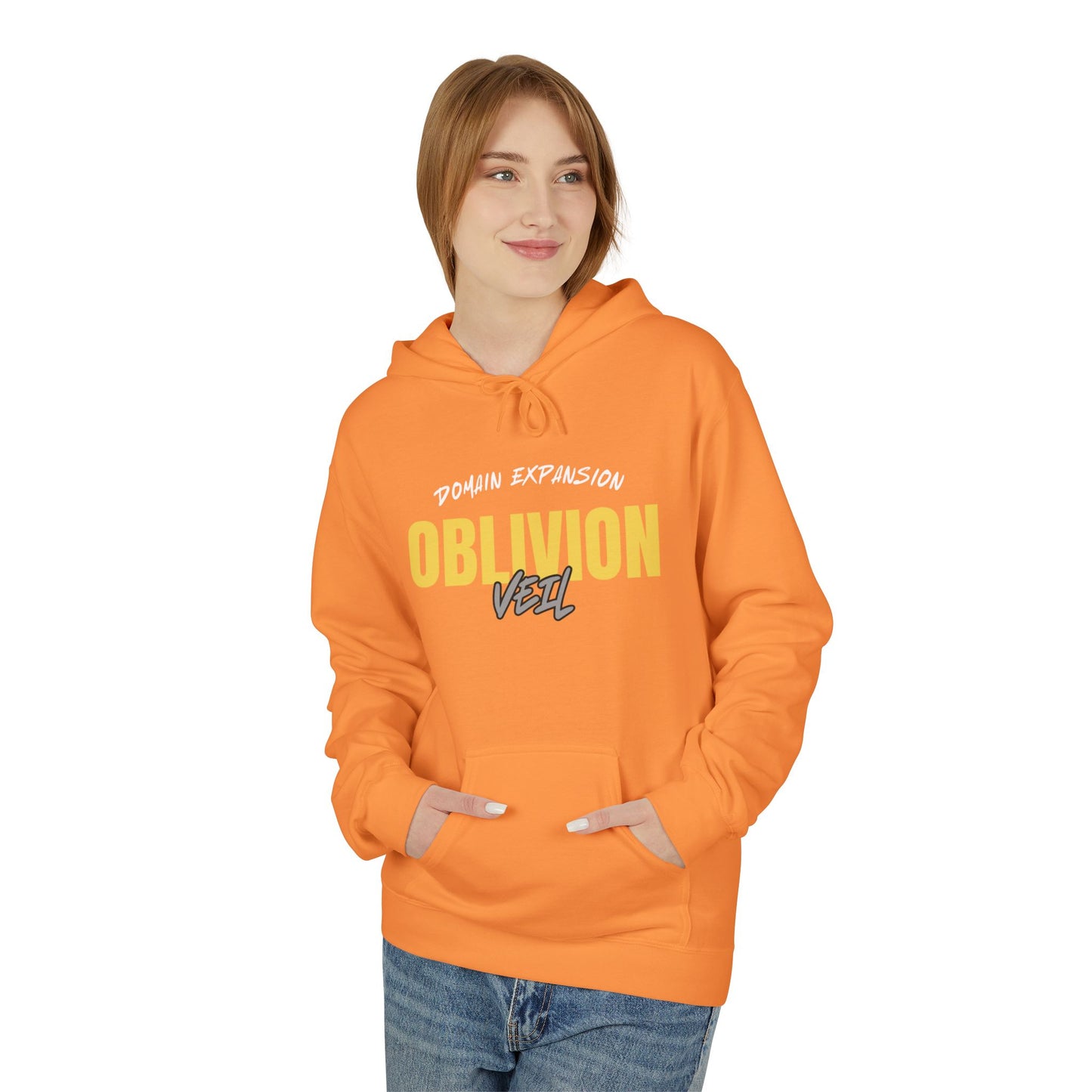 Unisex Softstyle Fleece Hoodie - Domain Expansion: Oblivion Veil