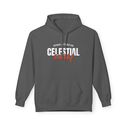 Celestial Energy Unisex Fleece Hoodie - Softstyle Comfort for Cosmic Vibes