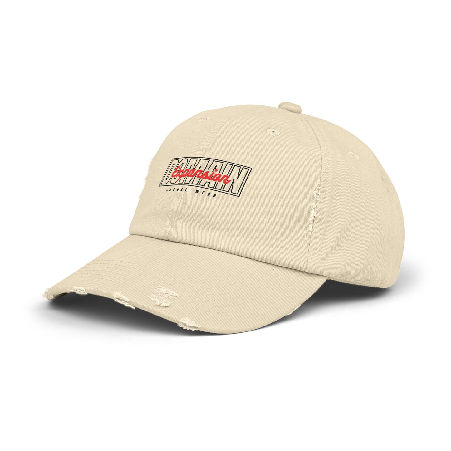 Unisex Domain Expansion Distressed Cap