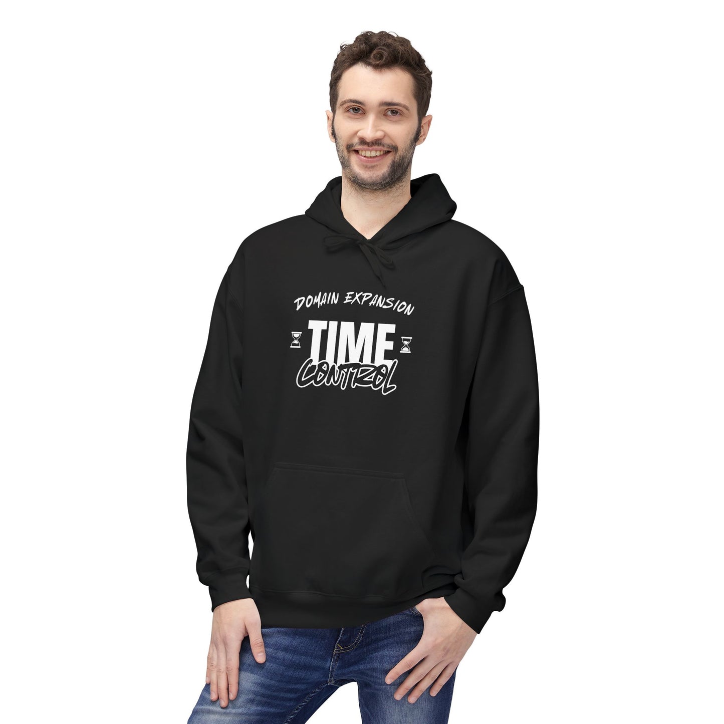 Unisex Softstyle Fleece Hoodie - Domain Expansion: Time Control