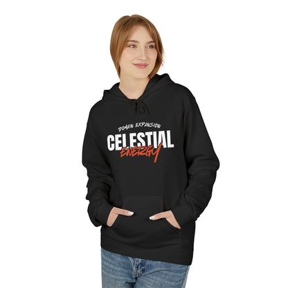 Celestial Energy Unisex Fleece Hoodie - Softstyle Comfort for Cosmic Vibes