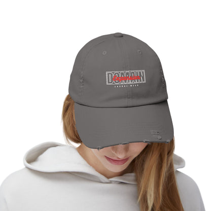 Unisex Domain Expansion Distressed Cap