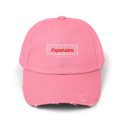 Unisex Domain Expansion Distressed Cap