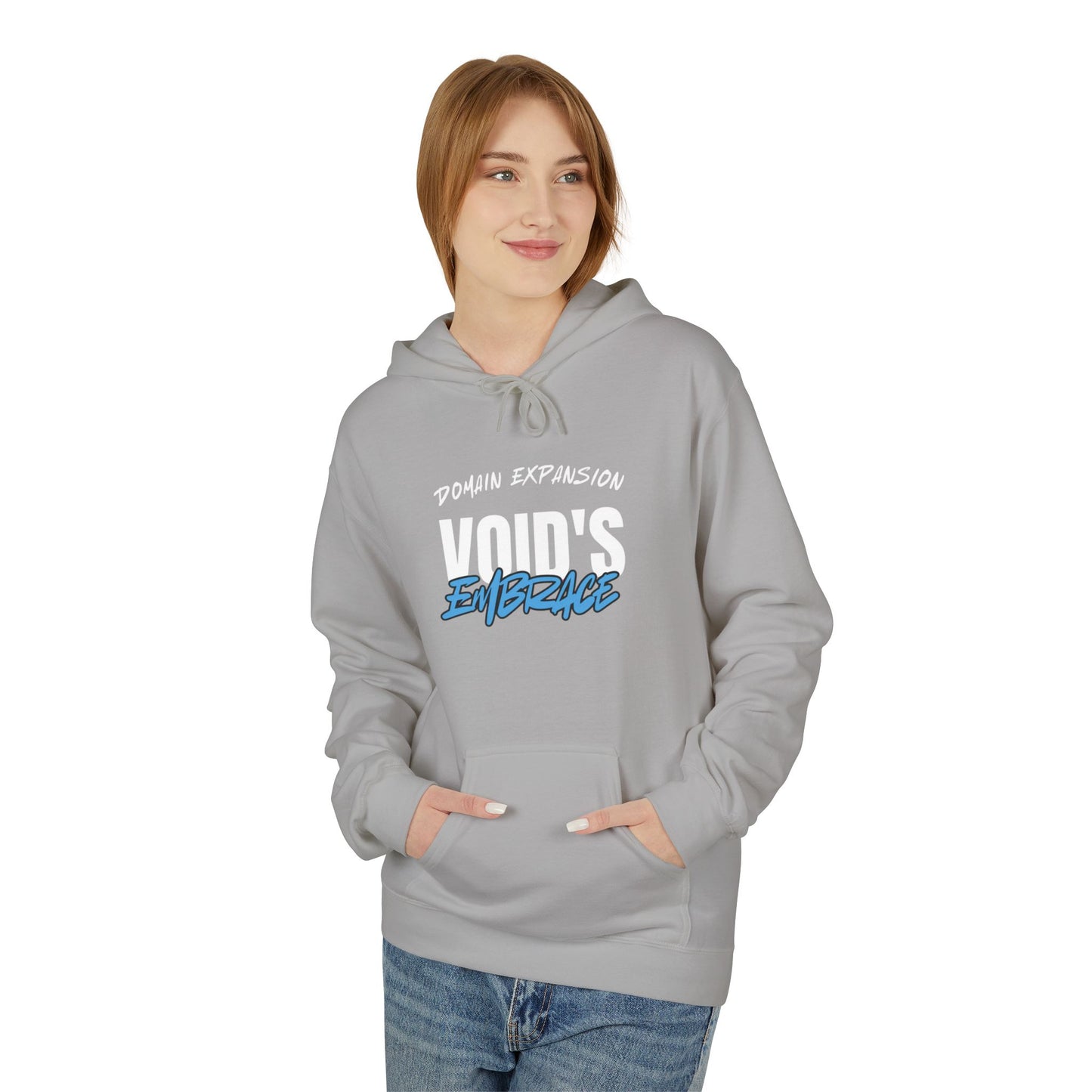 Unisex Midweight Softstyle Fleece Hoodie - Domain Expansion: Void's Embrace