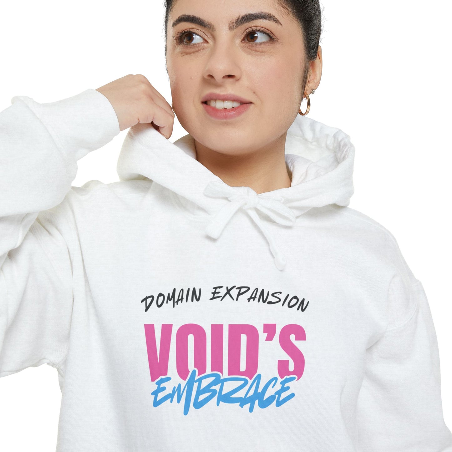 Vibrant Unisex Hoodie with 'Void's Embrace' Design - Perfect for Casual Wear and Street Style