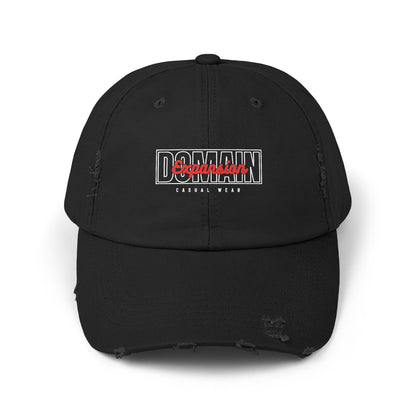 Unisex Domain Expansion Distressed Cap